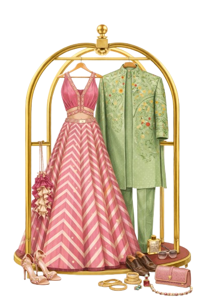 Haldi & Mehendi outfits
